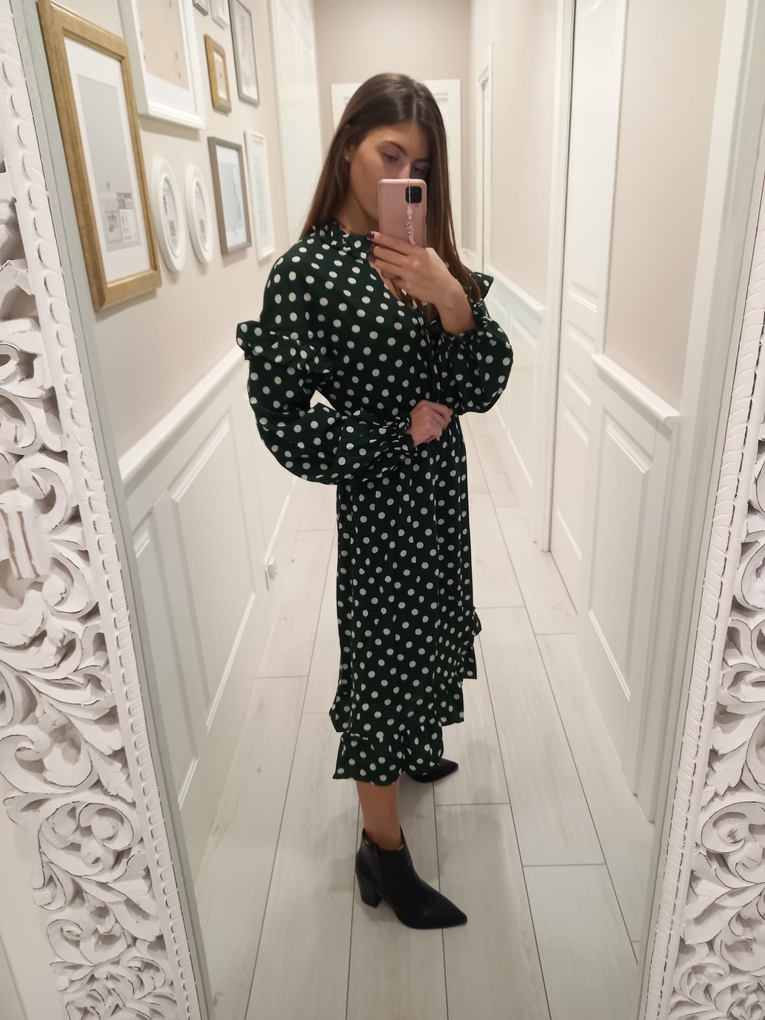 Dress Pois Verde - immagine 2
