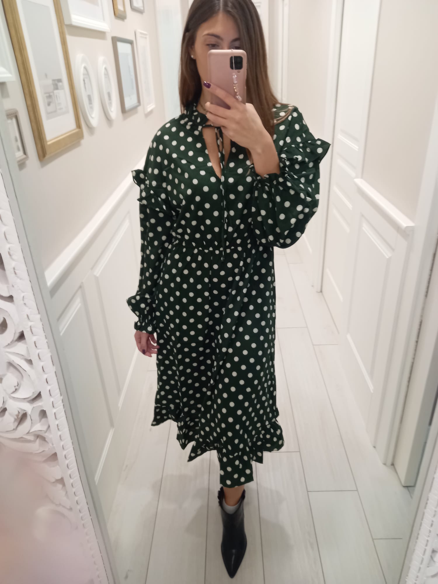 Dress Pois Verde - immagine 3