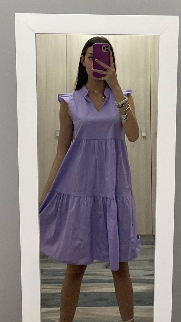 Vestito collo coreana - immagine 2