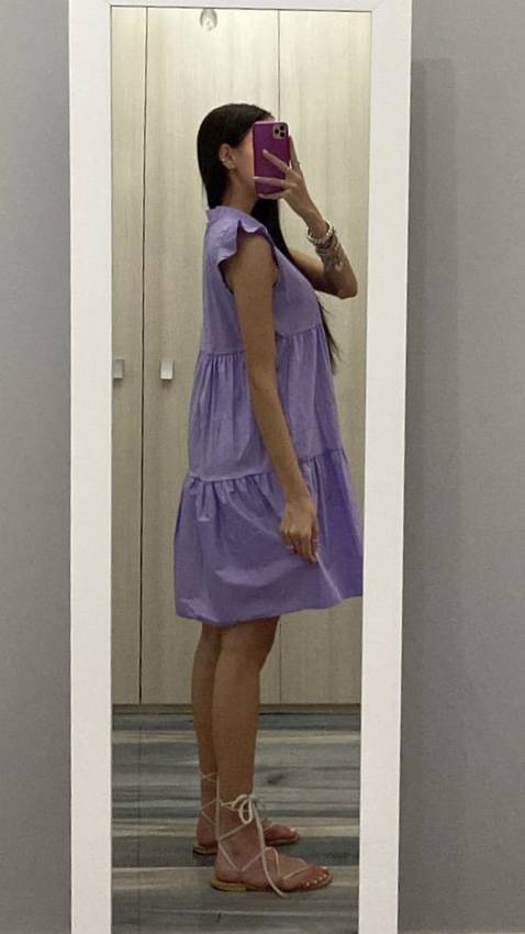 Vestito collo coreana - immagine 3