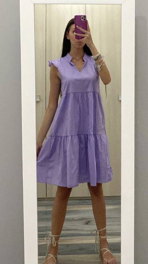 Vestito collo coreana