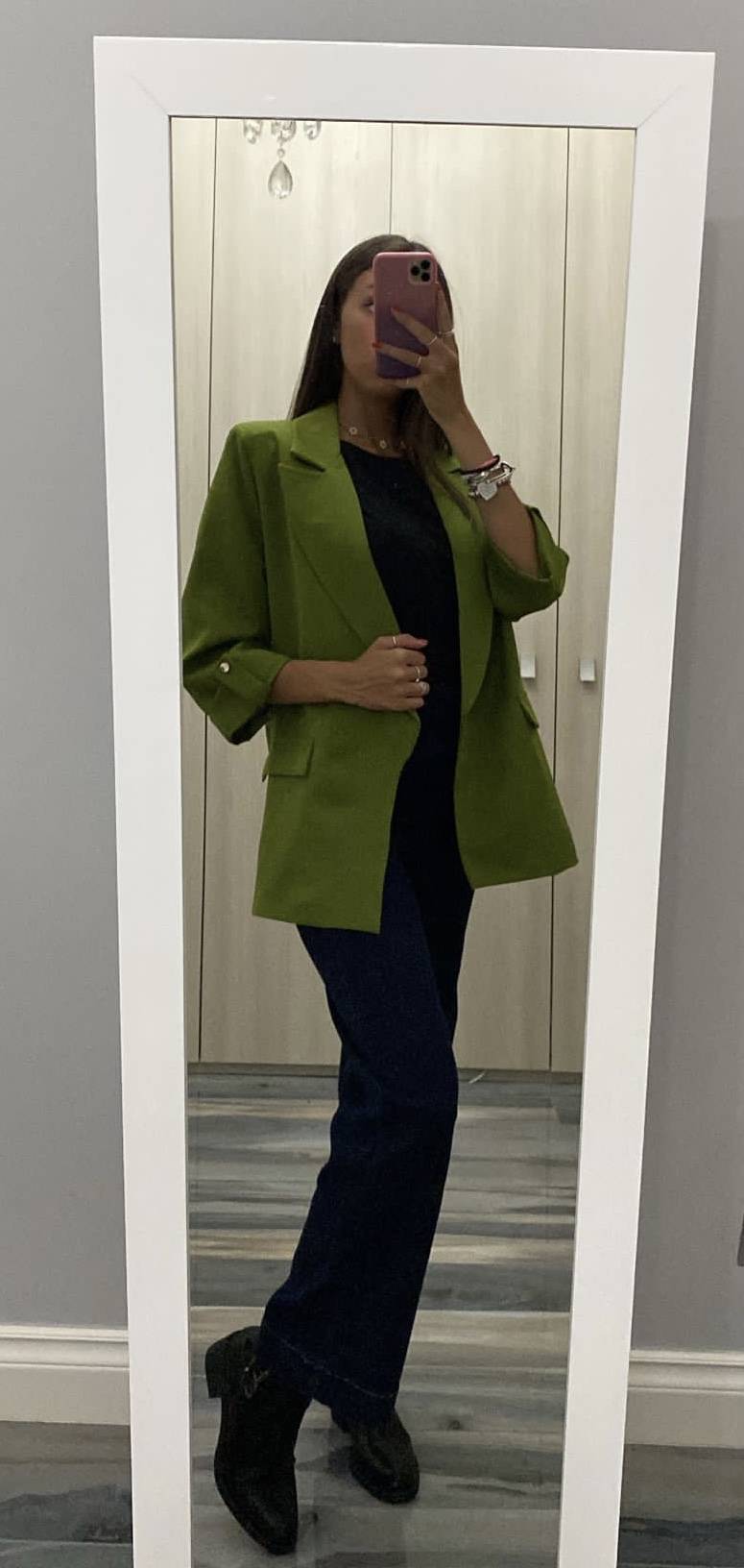 Blazer con maniche arrotolate - immagine 6