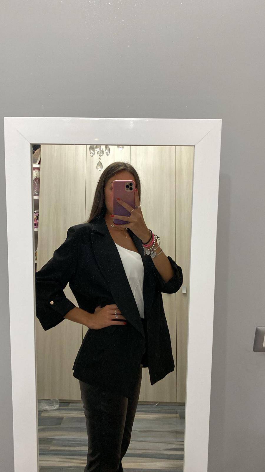 Blazer con maniche arrotolate - immagine 8