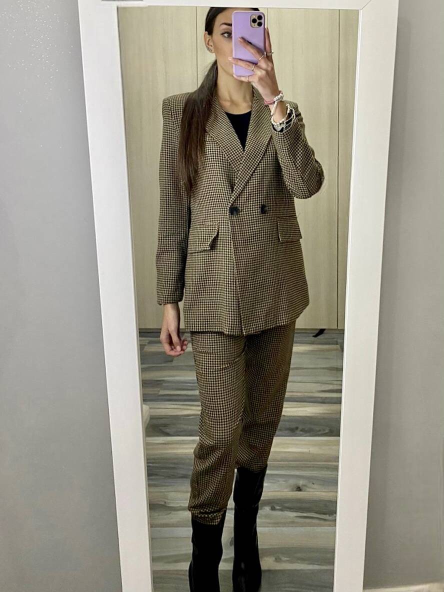 Tailleur quadretti vichy