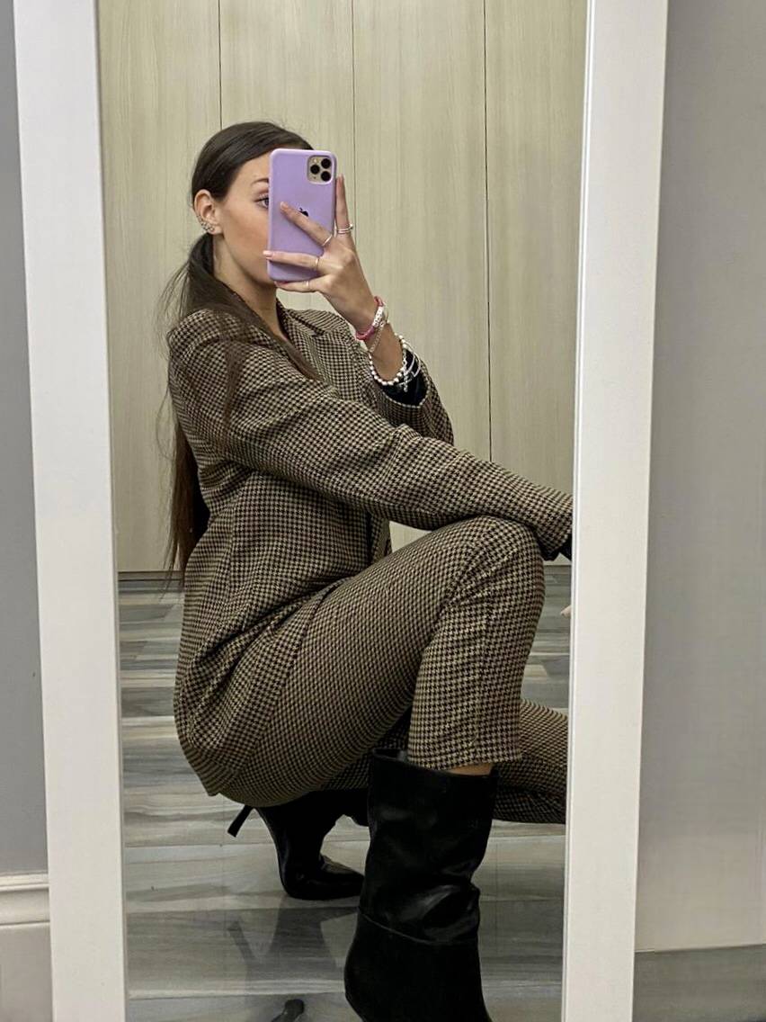 Tailleur quadretti vichy - immagine 3