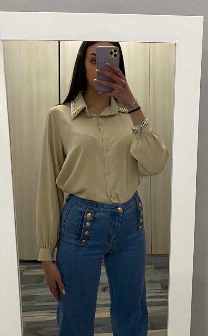 Camicia perla - immagine 8