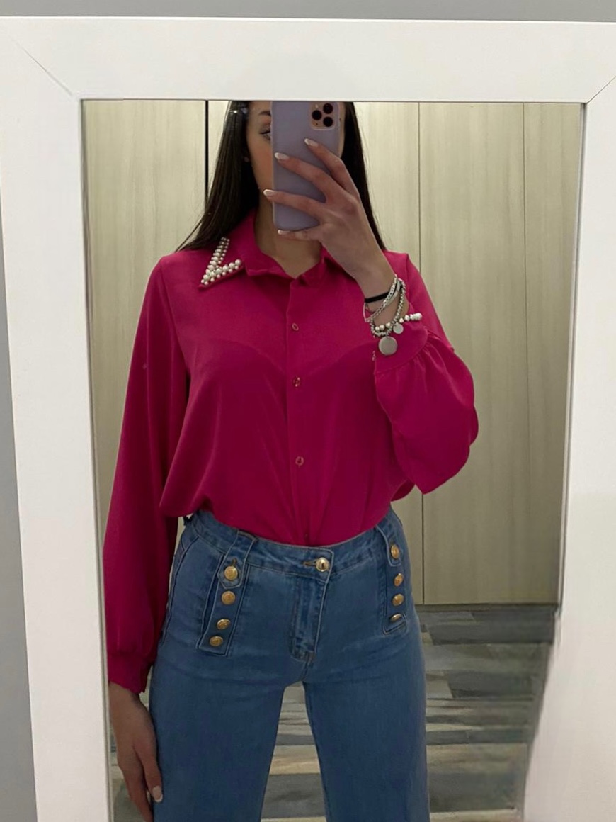 Camicia perla