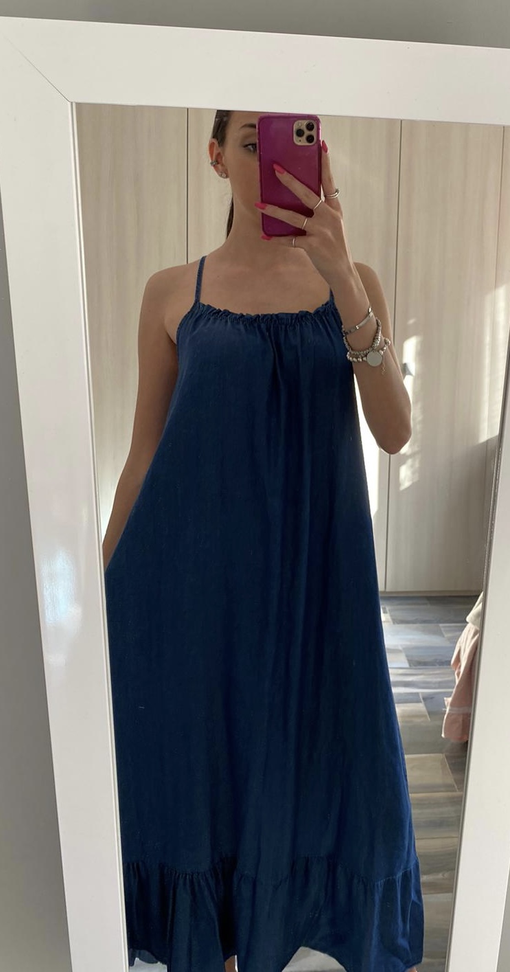 Vestito in denim - immagine 4