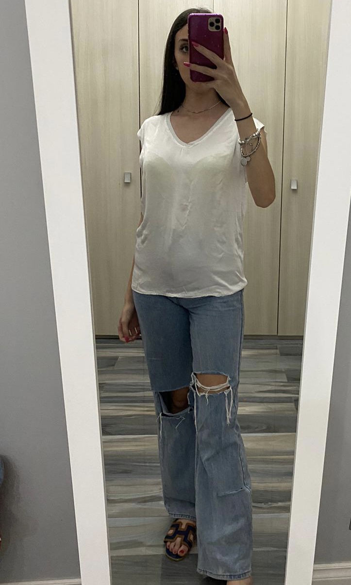 T-shirt effetto seta - immagine 7