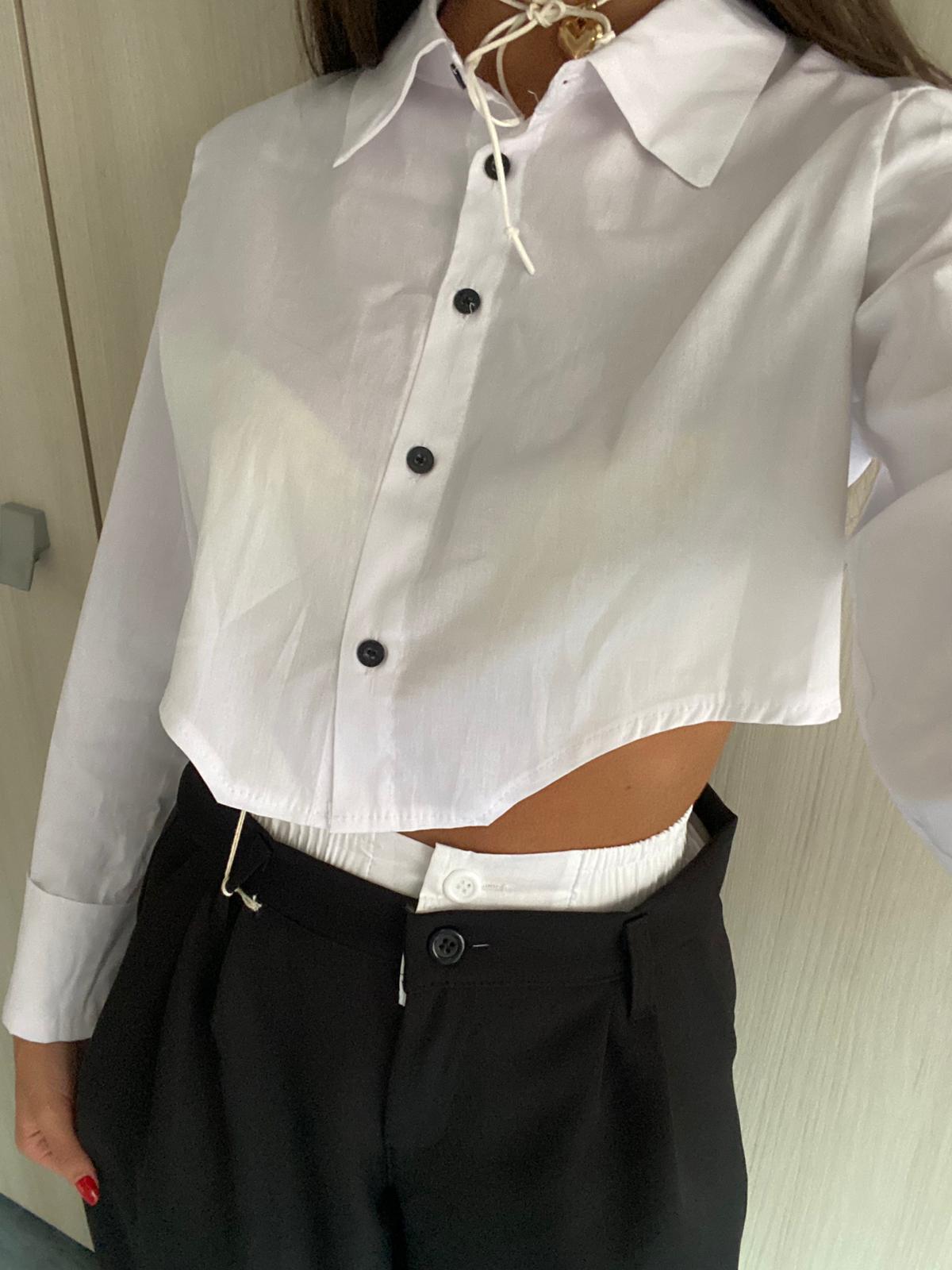 Camicia cropped - immagine 6