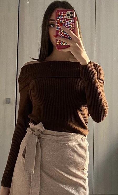 Maglione scollo a barca - immagine 9