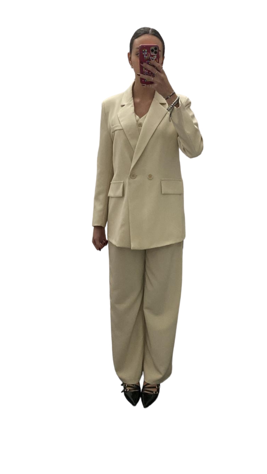 Set tailleur con gilet - immagine 7