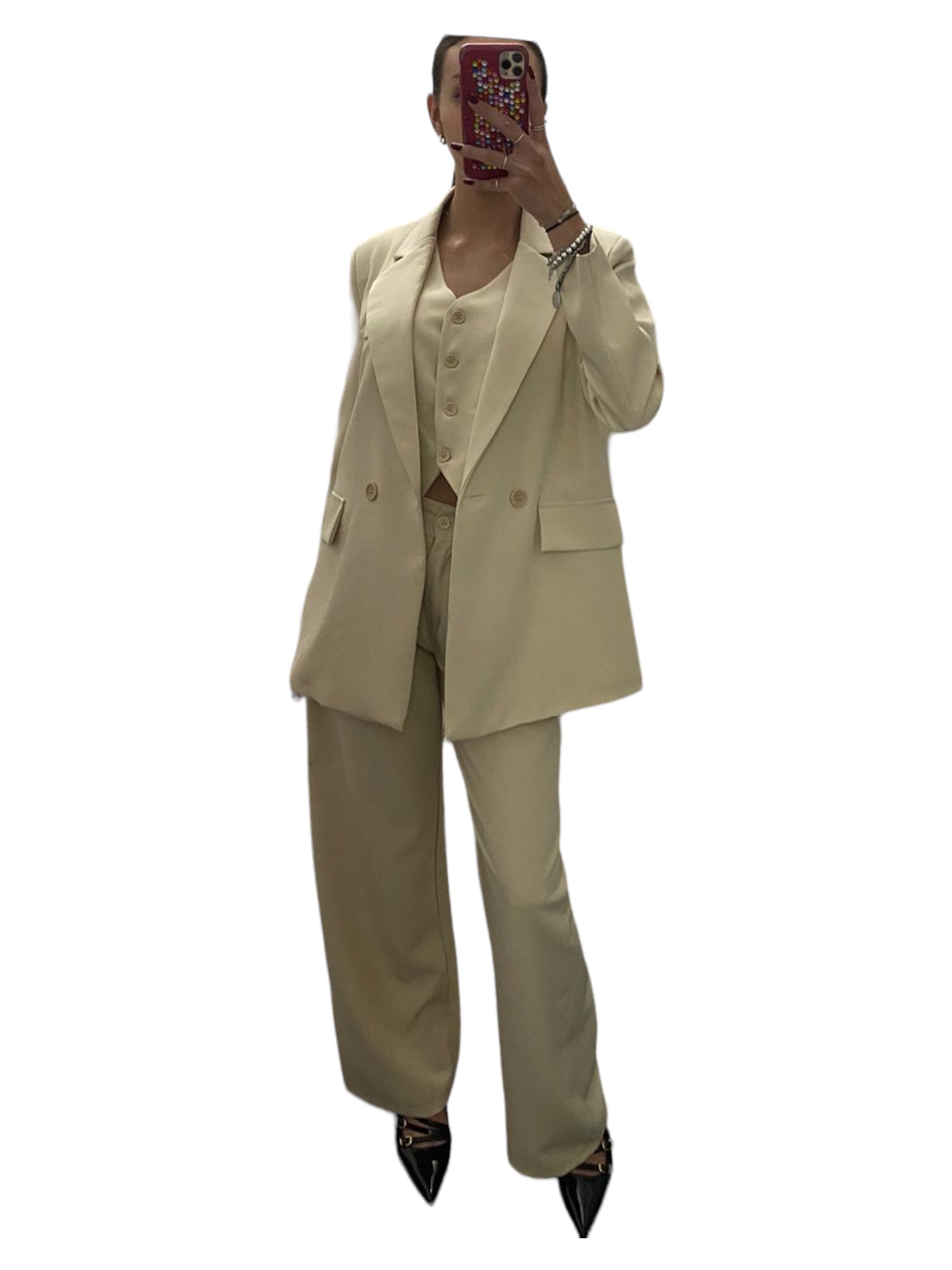 Set tailleur con gilet - immagine 6