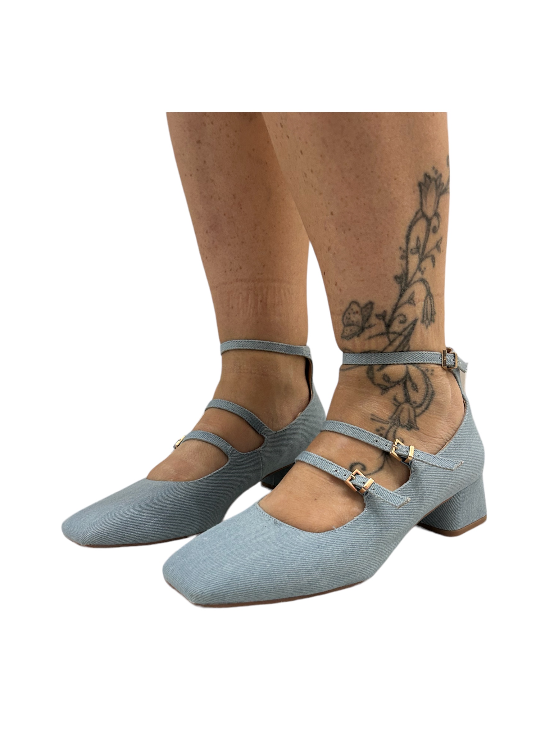 Mary Jane denim - immagine 5