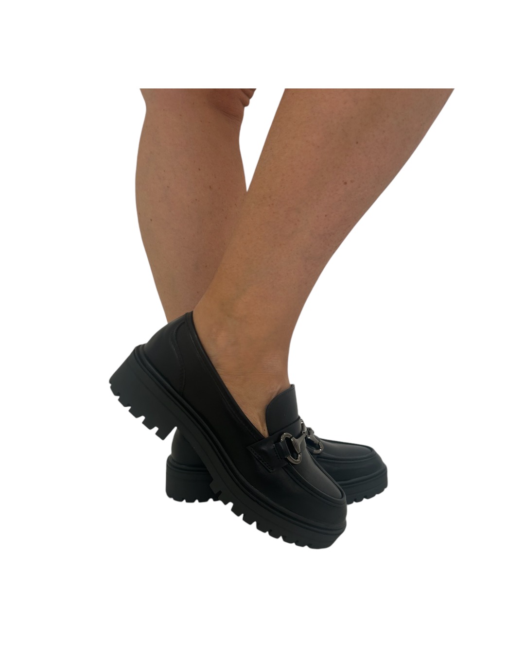 Mocassino con fibbia
