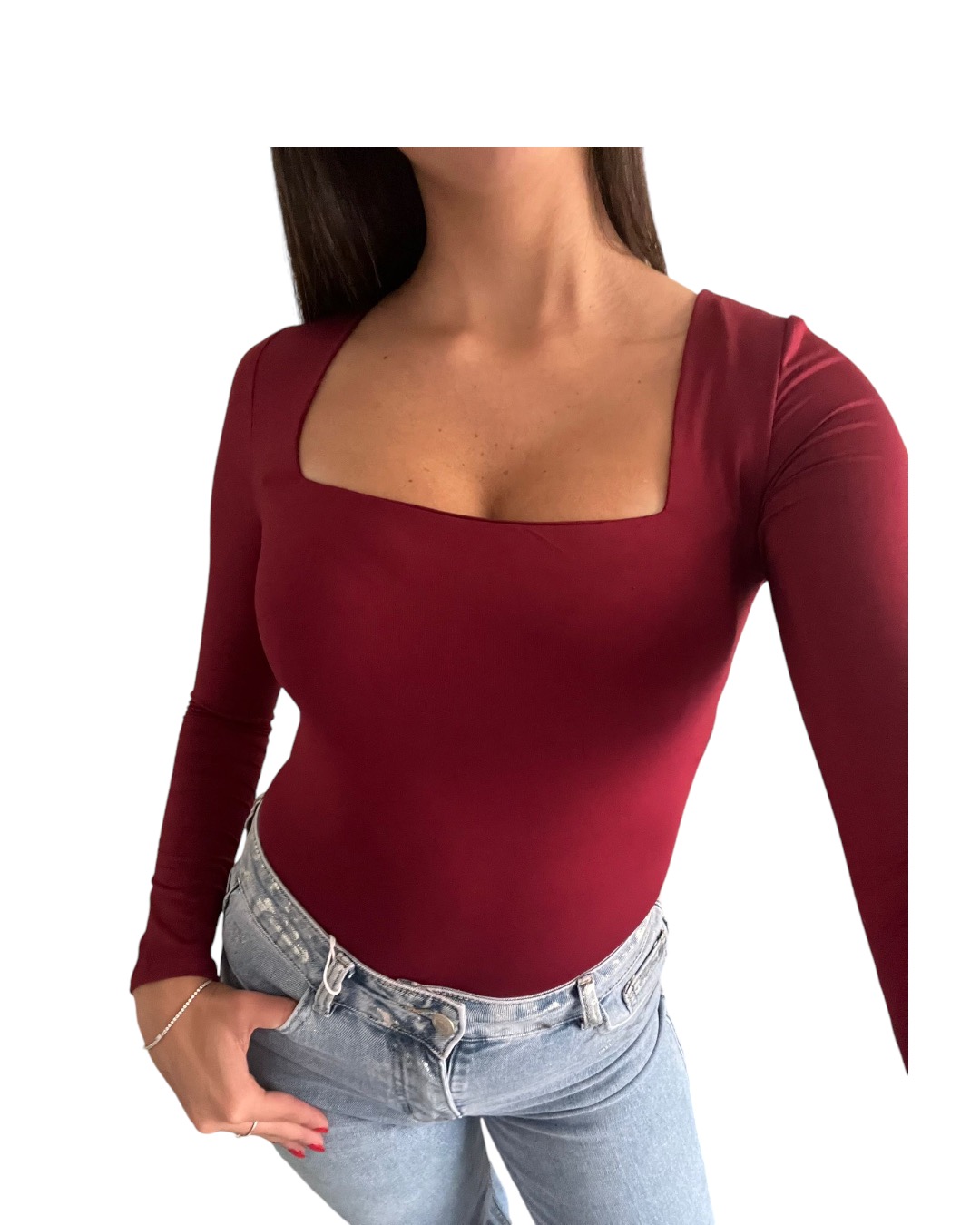 Maglia scollo quadrato - immagine 3