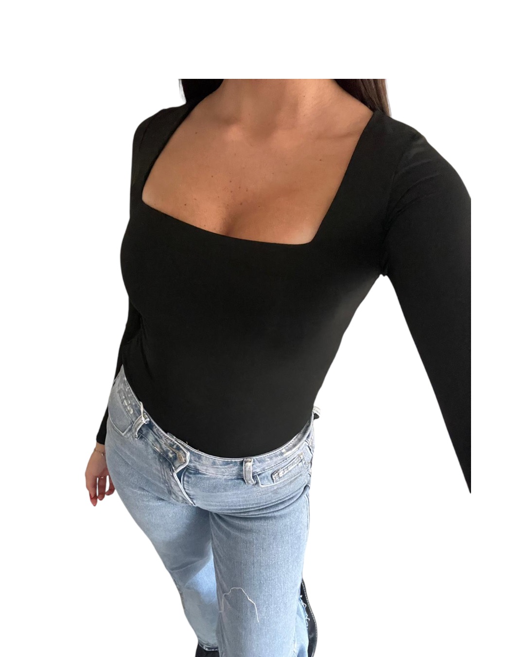 Maglia scollo quadrato - immagine 8