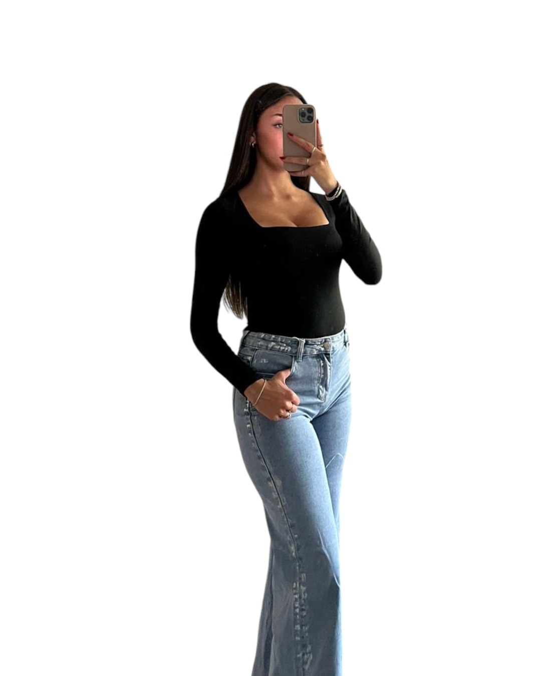 Maglia scollo quadrato - immagine 7
