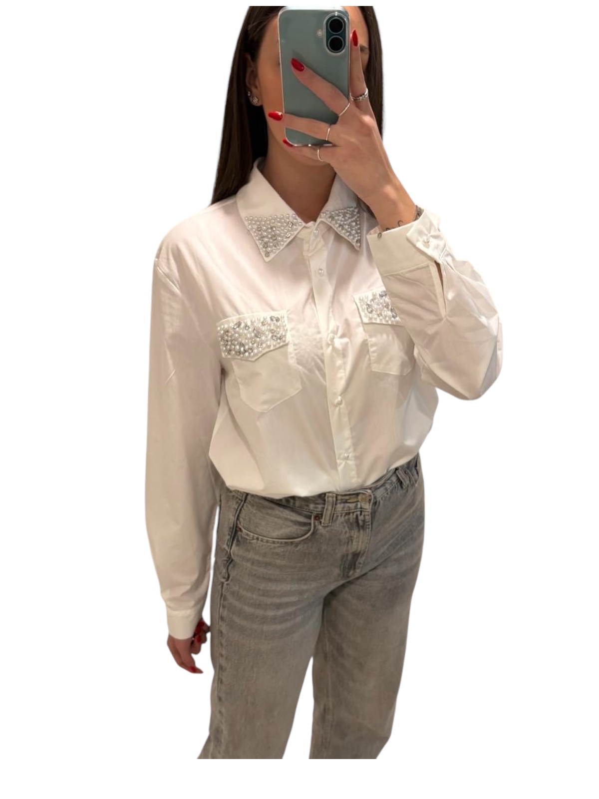 camicia perla