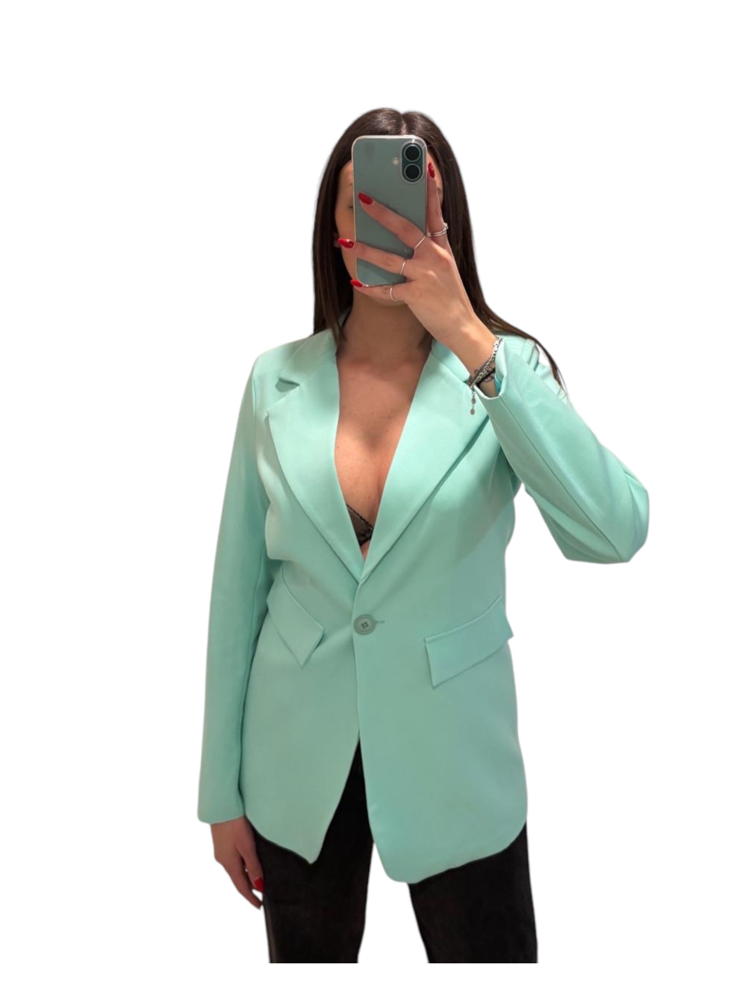 blazer con cintura - immagine 2